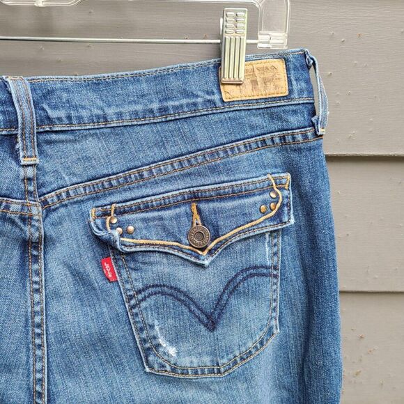 Levis Boot Cut 515 Jeans size 14L - Picture 6 of 14